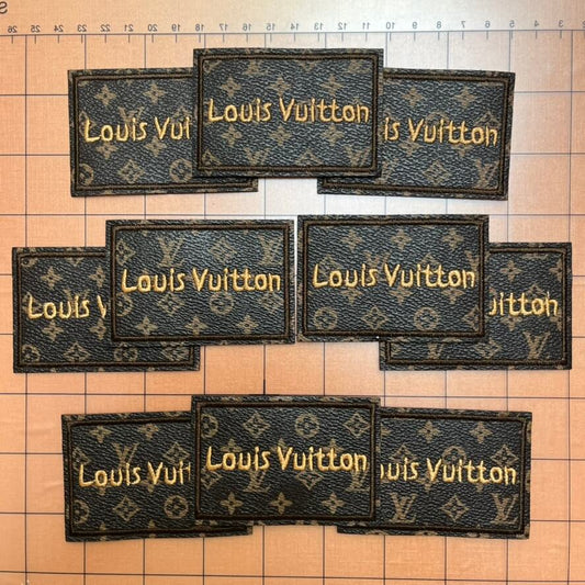 Iron-on Patches- Lulu label*10 pcs