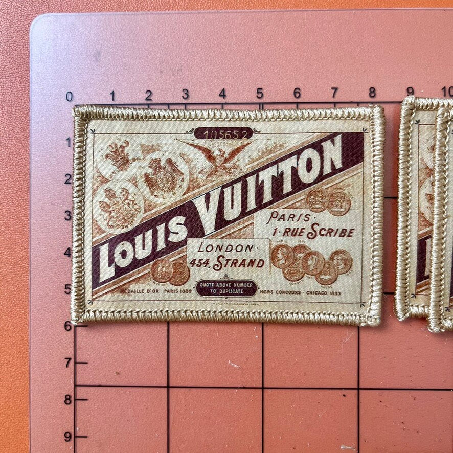 Iron-on Patches- vintage label*10 pcs