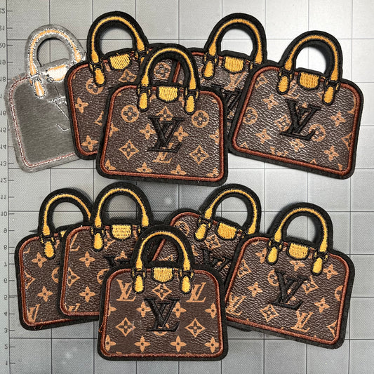 Iron-on Patches- classic Lulu purses*10 pcs