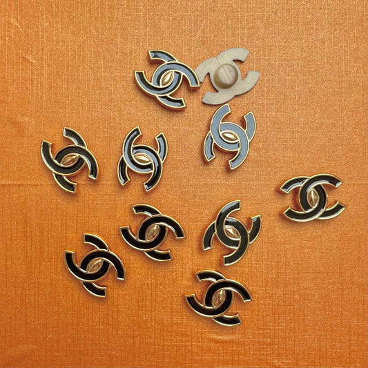 Crocharms(Metallic)- small cc*14 pcs