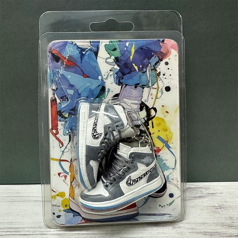 NK sneaker pairs keychain sets
