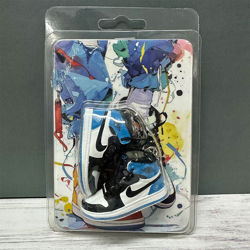 NK sneaker pairs keychain sets