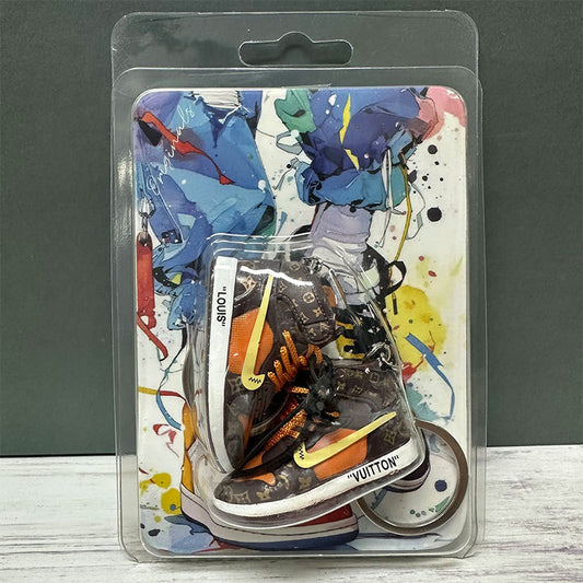 NK sneaker pairs keychain sets