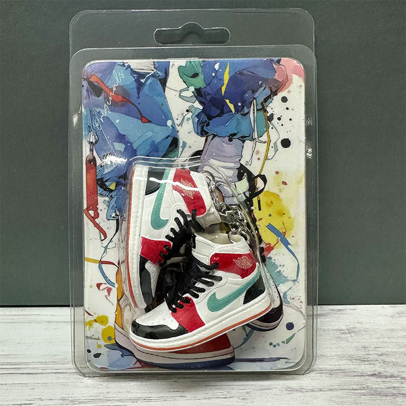NK sneaker pairs keychain sets