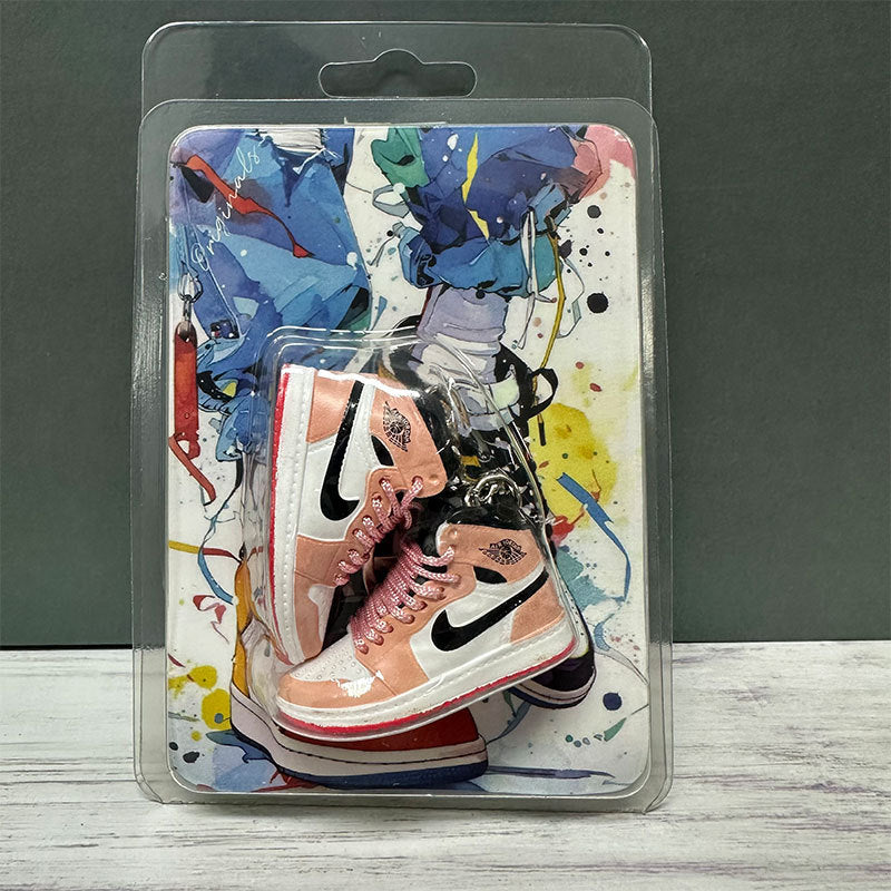 NK sneaker pairs keychain sets