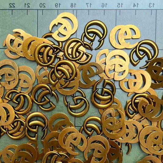 Metal charms- vintage gg*20 pcs