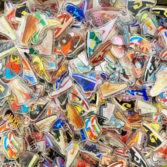 4-5cm DIY Acrylics-random mix nk sneakers*100g
