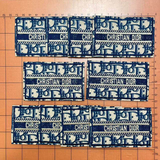 Iron-on Patches- d*or label*10 pcs