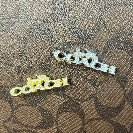 Coa Silver&Golden Alloy Brooch Pin Set*2 pcs