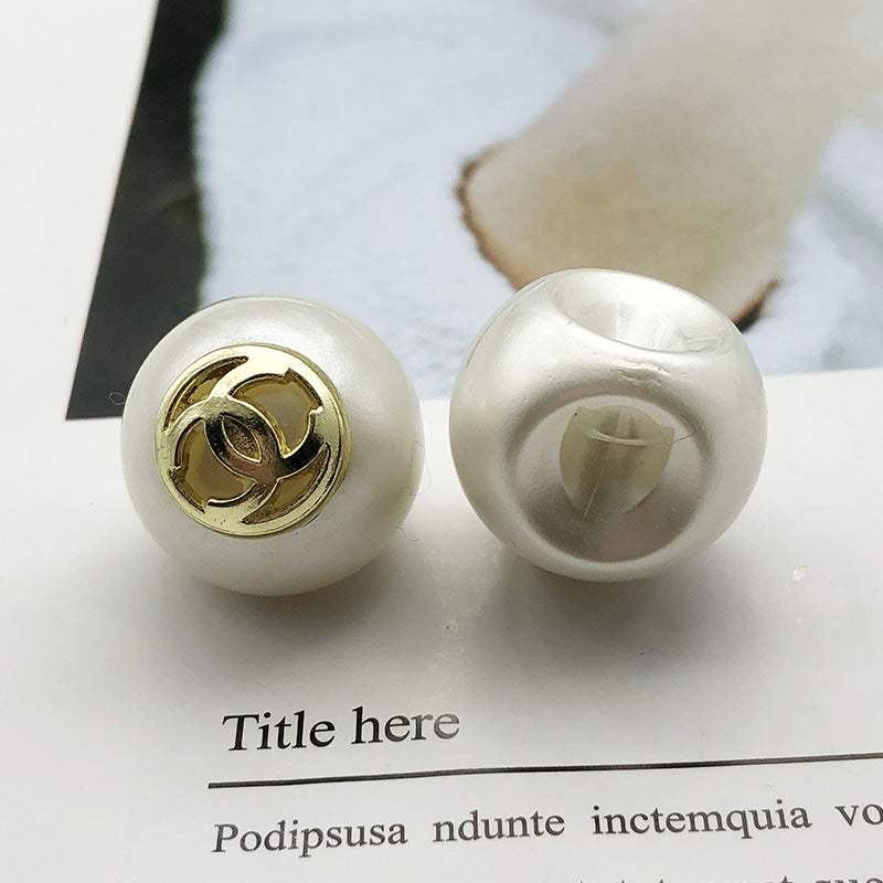 DIY Decorative Buttons – Sewing Pearl C – 9 Pcs – 18 mm