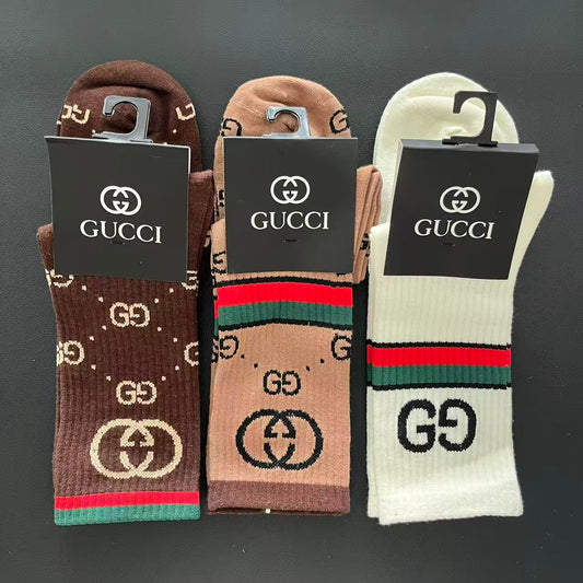 Classic G Crew Socks 3-Pack