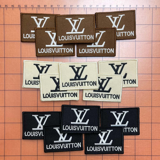 Sew-on Patches- Lulu label*15 pcs