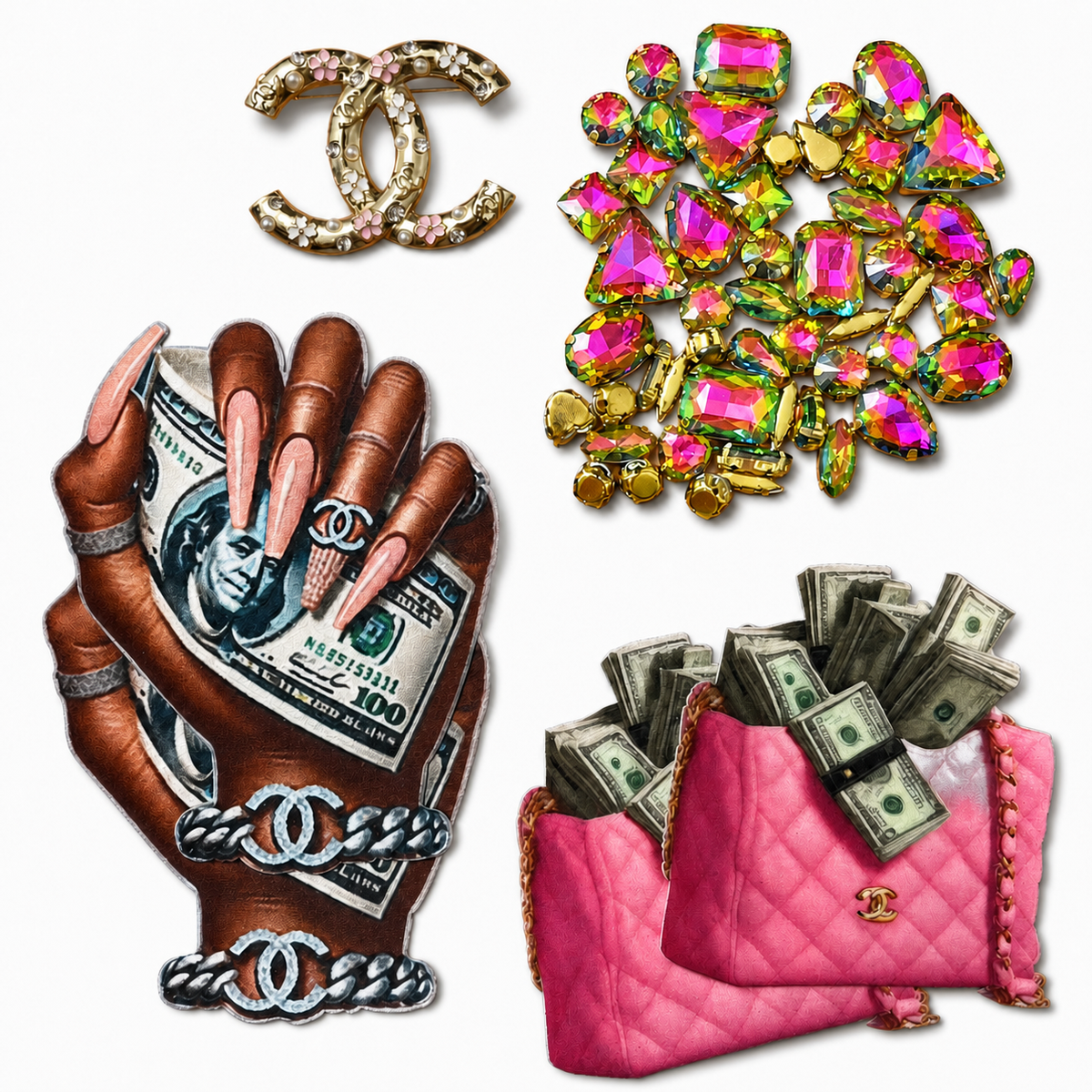 Money Moves DIY Starter Patches Kit