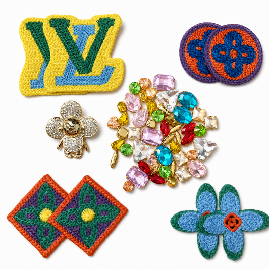Color Pop Crochet DIY Starter Patches Kit