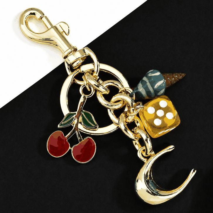 Golden Lucky Charm Keychain Collection
