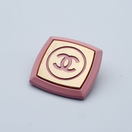 DIY Decorative Buttons – Sewing Multicolored Square C – 9 Pcs – 25 mm